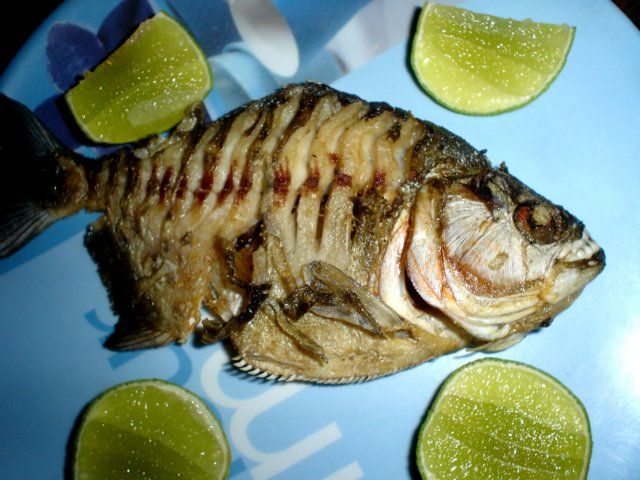 Grilled Piranha with Lime